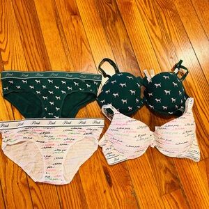 LIVE SHOW Sneak Peeks PINK Victoria's Secret Green Super Push Bra